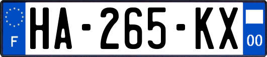 HA-265-KX