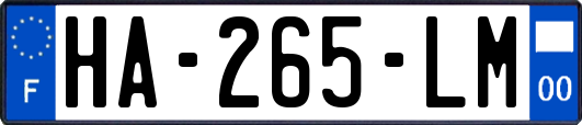 HA-265-LM