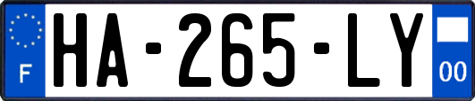 HA-265-LY