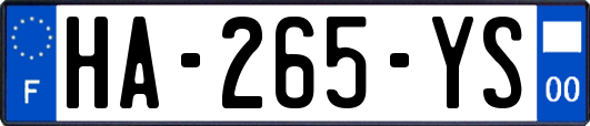 HA-265-YS