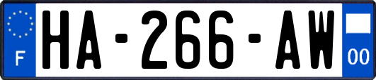 HA-266-AW