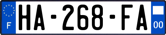 HA-268-FA
