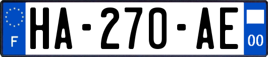 HA-270-AE