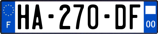 HA-270-DF
