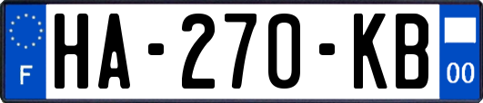 HA-270-KB