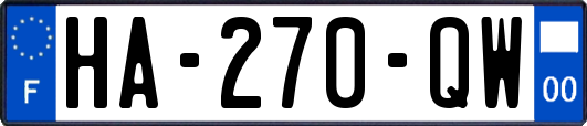 HA-270-QW