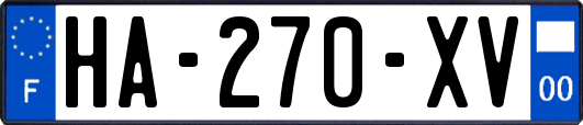 HA-270-XV