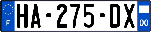 HA-275-DX