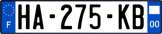 HA-275-KB