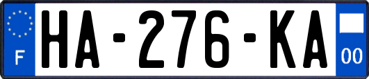 HA-276-KA