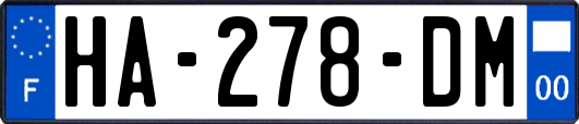 HA-278-DM