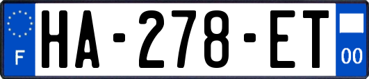 HA-278-ET