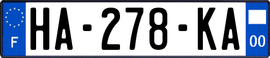 HA-278-KA