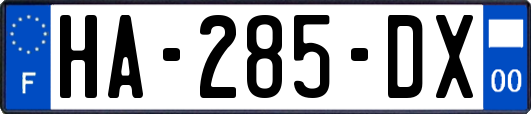 HA-285-DX