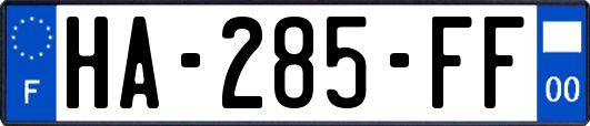 HA-285-FF