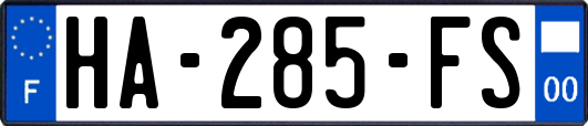 HA-285-FS