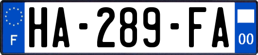 HA-289-FA