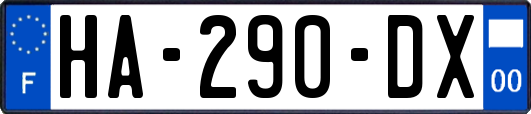 HA-290-DX
