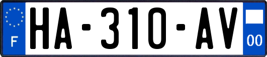 HA-310-AV