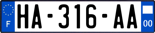 HA-316-AA