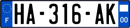 HA-316-AK