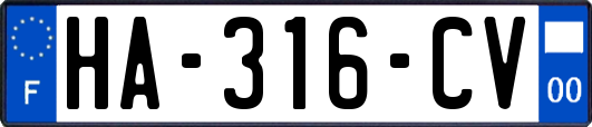 HA-316-CV