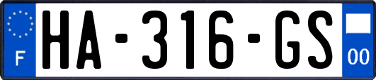 HA-316-GS