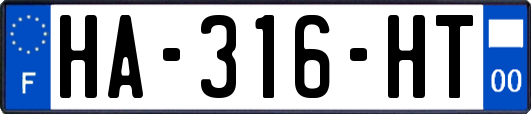 HA-316-HT