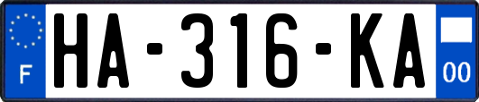 HA-316-KA