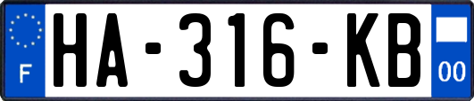 HA-316-KB