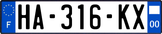 HA-316-KX