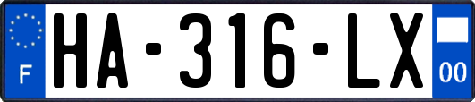 HA-316-LX