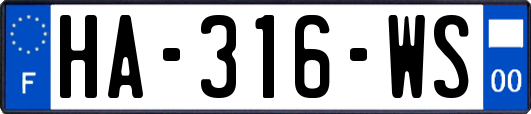 HA-316-WS