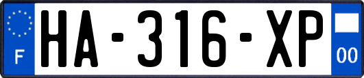 HA-316-XP