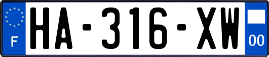 HA-316-XW