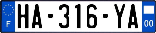 HA-316-YA