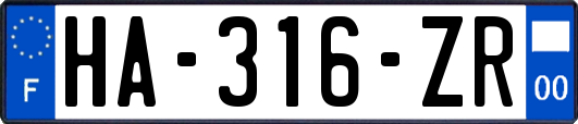 HA-316-ZR