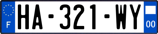 HA-321-WY
