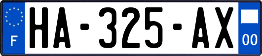 HA-325-AX