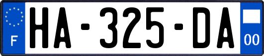 HA-325-DA
