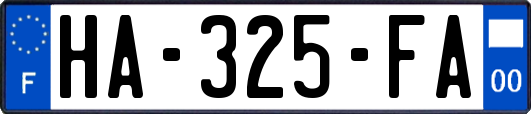 HA-325-FA