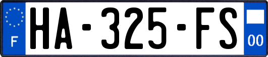 HA-325-FS
