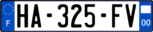 HA-325-FV