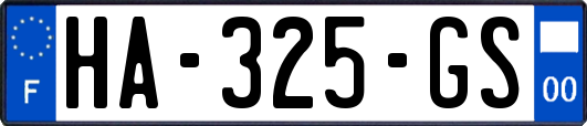 HA-325-GS