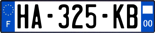 HA-325-KB
