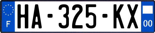 HA-325-KX