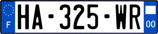 HA-325-WR