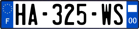 HA-325-WS