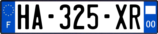 HA-325-XR