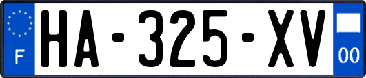 HA-325-XV